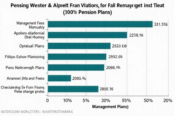 Comparison of fee structures across plans