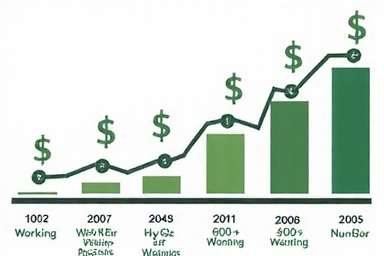 Retirement pension plan illustration